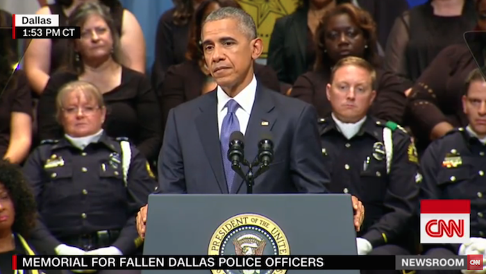 President Obama Dallas Memorial Speech